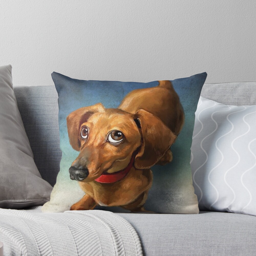 Amazon Dachshund Cushion Covers Dachshund Cushion Cute Sausage Dog