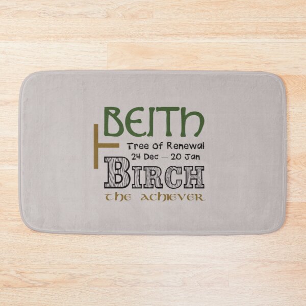 Item preview, Ogham Birch/Beith Tree of Renewal designed and sold by Prints4Pagans.
