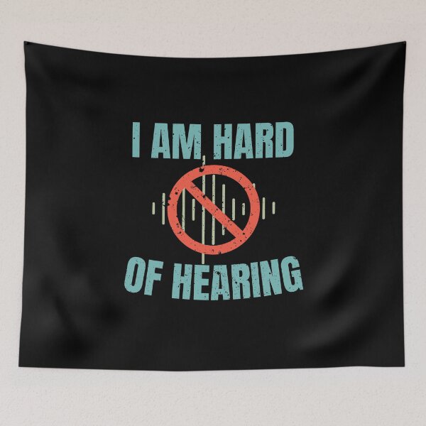 Item preview, I am hard of hearing  designed and sold by aoichan3939.
