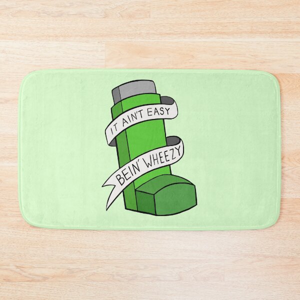 Item preview, It ain't easy bein' wheezy (Green) Asthma designed and sold by BaconPancakes21.