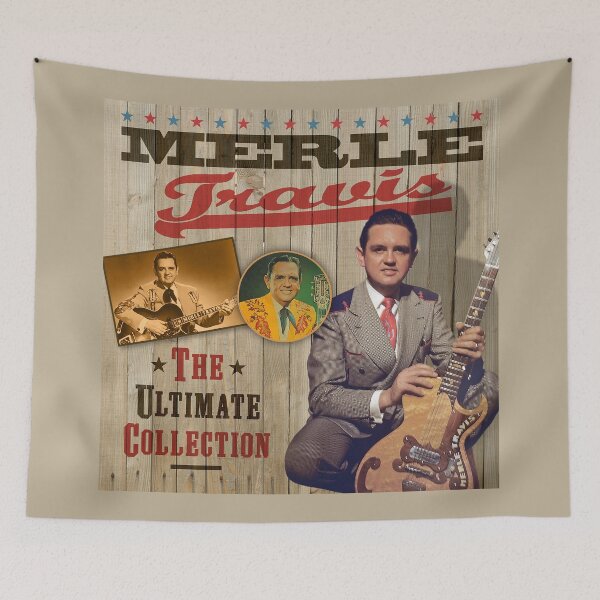Aperçu de l'œuvre Merle Travis - La collection country ultime créée et vendue par TIGERDAVER.
