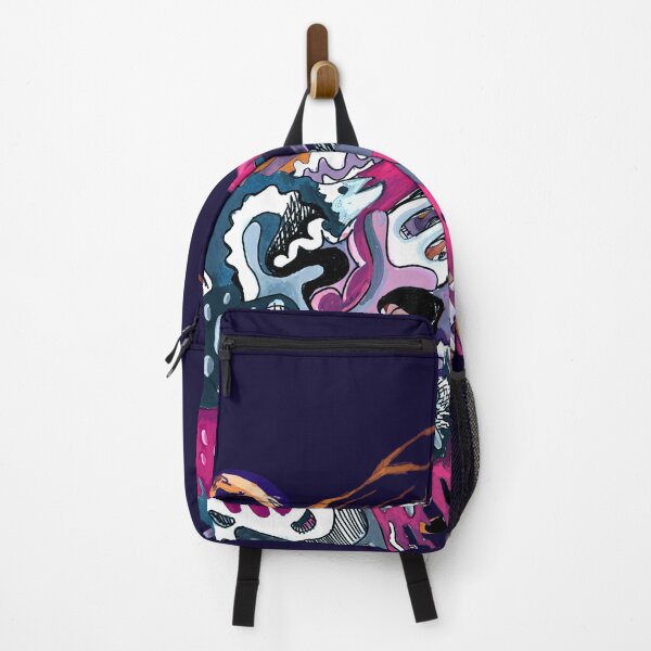 Item preview, Snakes and fishes abstract designed and sold by theinkypensieve.