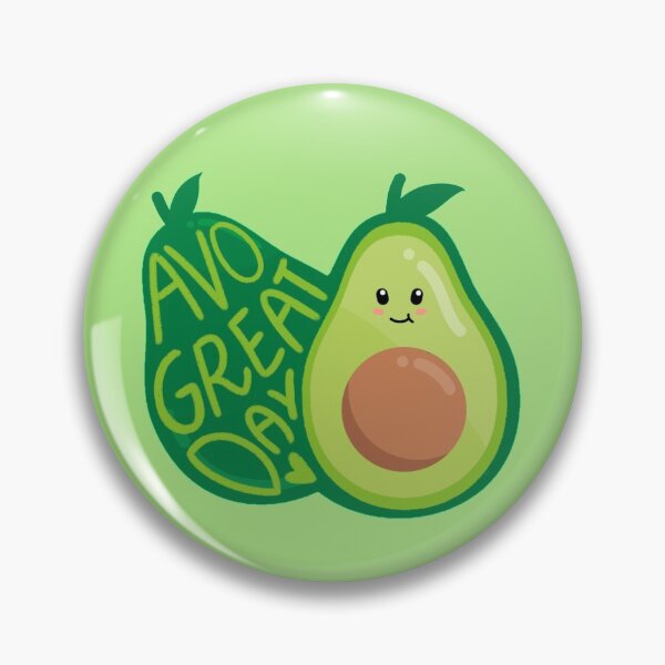 Item preview, cute avocado avo great day pun  designed and sold by crizzysketch.