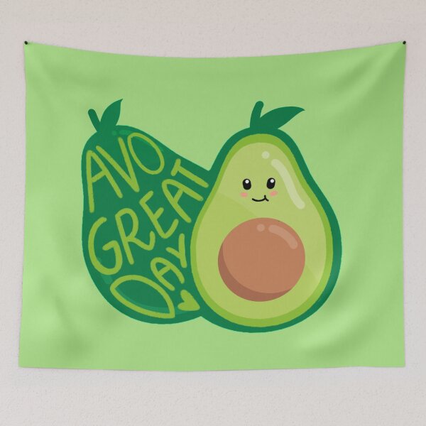 Item preview, cute avocado avo great day pun  designed and sold by crizzysketch.