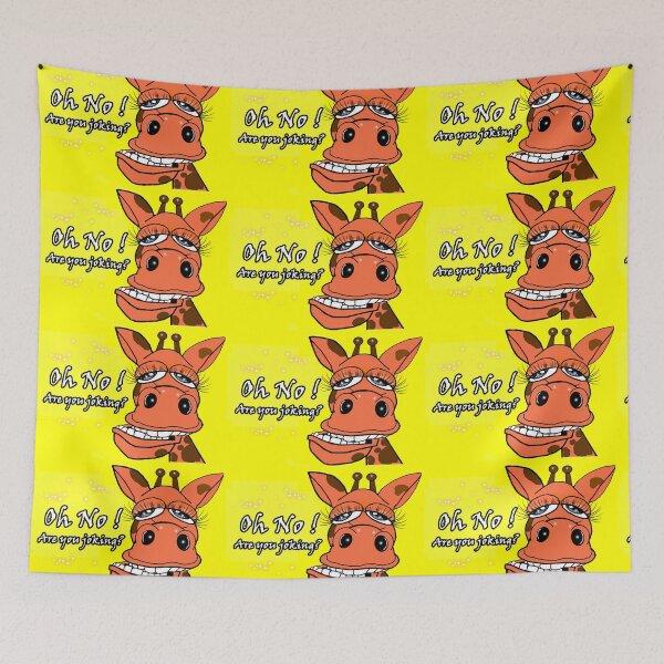 Item preview, Giraffe - Are you joking ?  designed and sold by Shirley cute art .