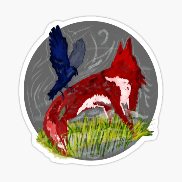 Item preview, Fox and Raven - Wheel of Time designed and sold by outofflow.