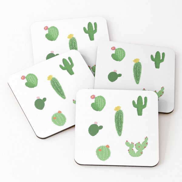 Aperçu de l'œuvre Cactus et fleur créée et vendue par Luaillustration.
