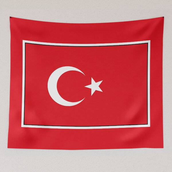 Item preview, Turkish Flag Gifts, Masks, Stickers & Products (GF) designed and sold by mpodger.