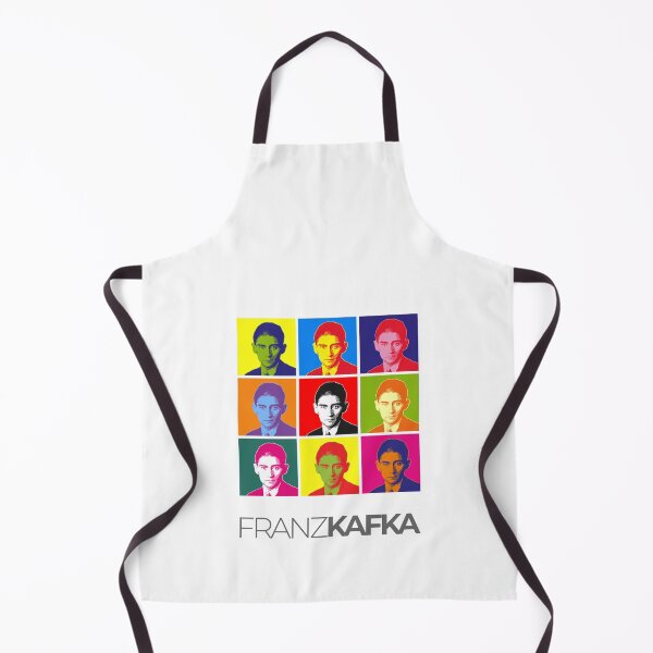 Item preview, Franz Kafka pop-art portrait poster designed and sold by CMYKStudio.