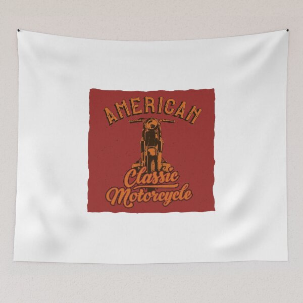 Item preview, American Classic Motorcycle designed and sold by MisterGooseShop.