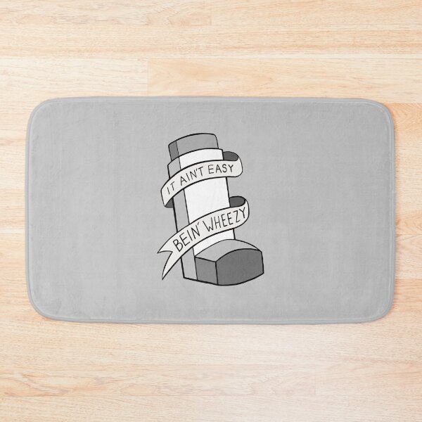 Item preview, It Ain't Easy Bein' Wheezy - White Asthma designed and sold by BaconPancakes21.