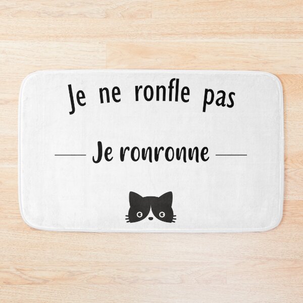 Item preview, I don't snore, I purr, cat designed and sold by Curlyhaire.