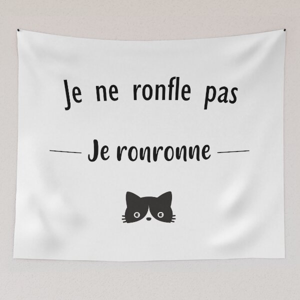 Item preview, I don't snore, I purr, cat designed and sold by Curlyhaire.