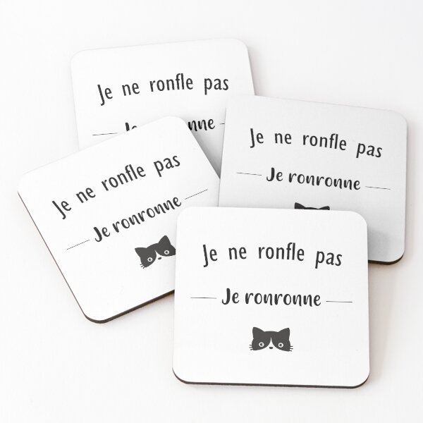 Item preview, I don't snore, I purr, cat designed and sold by Curlyhaire.