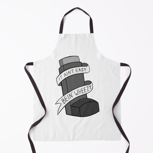 Item preview, It Ain't Easy Bein' Wheezy - Greyscale Asthma designed and sold by BaconPancakes21.