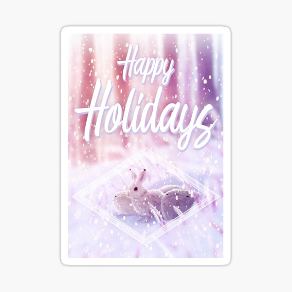 Winter Holidays Sticker