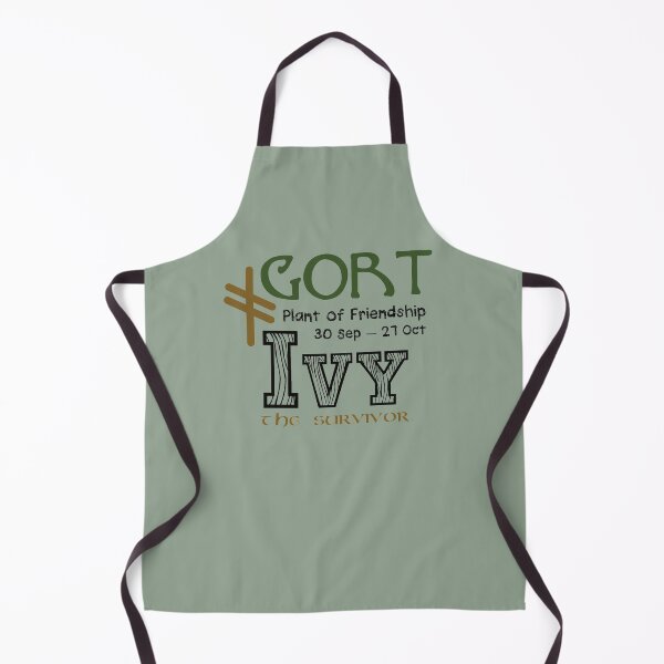 Item preview, Ogham Ivy/Gort Plant of Friendship designed and sold by Prints4Pagans.