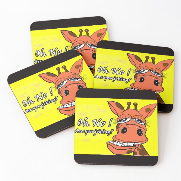 Item preview, Giraffe - Are you joking ?  designed and sold by Shirley cute art .