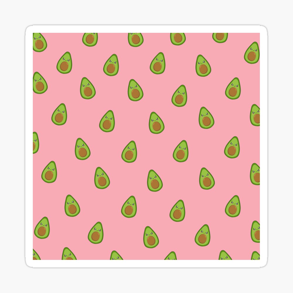 Avocado Wallpaper or Sticker Sheet Instant Digital Download - Etsy