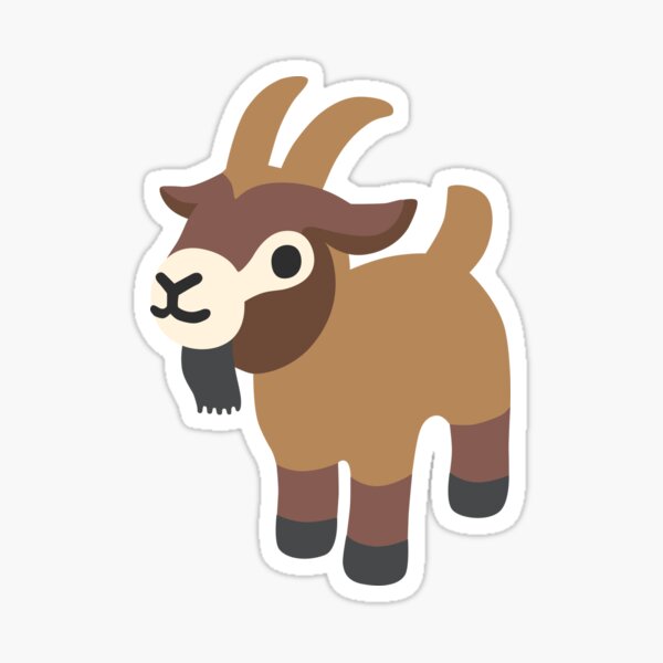 Goat Tumblr Aesthetic Cute Stickers | Redbubble