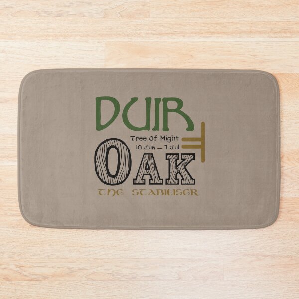Item preview, Ogham Oak/Duir Tree of Might designed and sold by Prints4Pagans.
