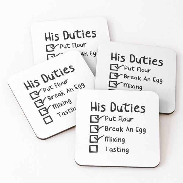 Item preview, His Duties designed and sold by autlu.
