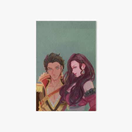 Bi Brunettes Art Board Print