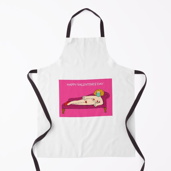 Item preview, Covid 19 Happy Valentine's Day Cartoon Vamp designed and sold by KateTaylor.