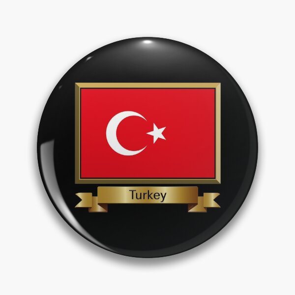 Item preview, Turkish Flag Gifts, Masks, Stickers & Products (N) designed and sold by mpodger.