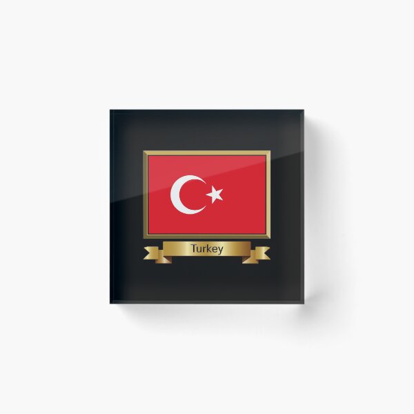 Item preview, Turkish Flag Gifts, Masks, Stickers & Products (N) designed and sold by mpodger.