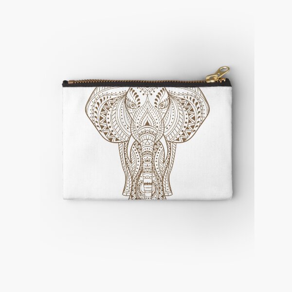 Item preview, Indian Hand Drawn Elephant Art designed and sold by JTS STORE.