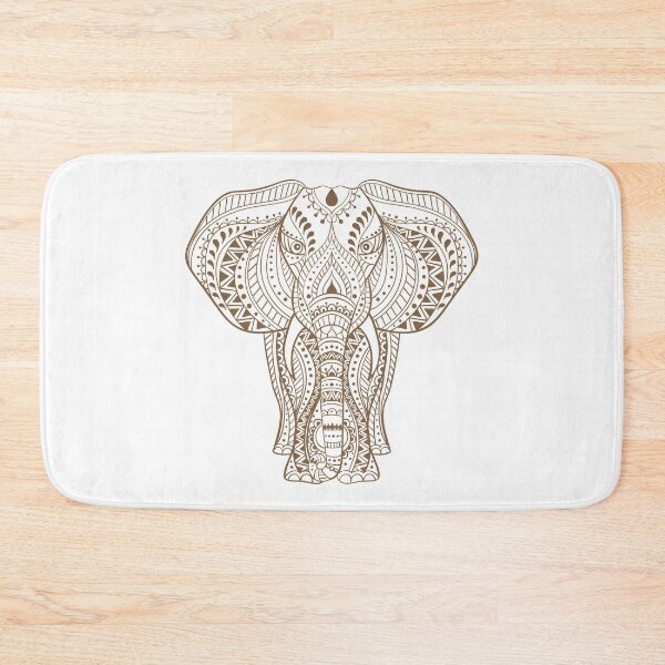 Item preview, Indian Hand Drawn Elephant Art designed and sold by JTS STORE.