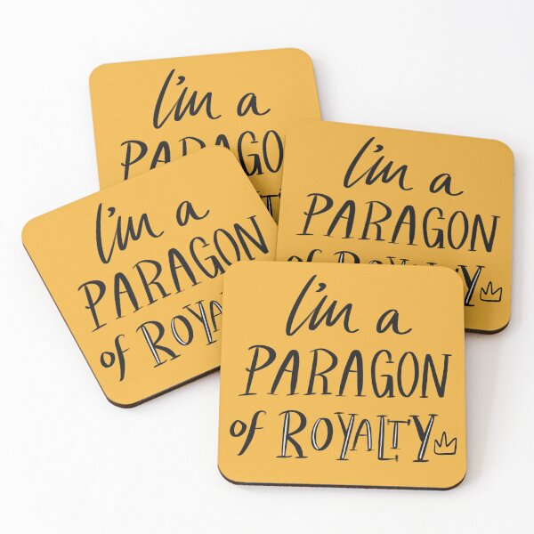 Item preview, I’m a Paragon of Royalty - No Way! Catherine of Aragon Six the Musical print designed and sold by Celine Aves.