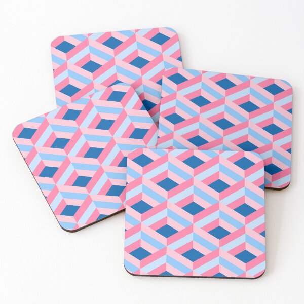 Item preview, Blue & Pink Diamond Mesh designed and sold by The Wellington Boot.