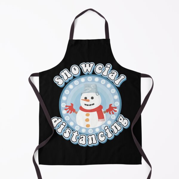 Item preview, Snowcial Distancing Snowman designed and sold by Oceanarium.