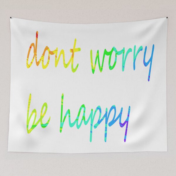Item preview, don't worry be happy designed and sold by Wizabi.