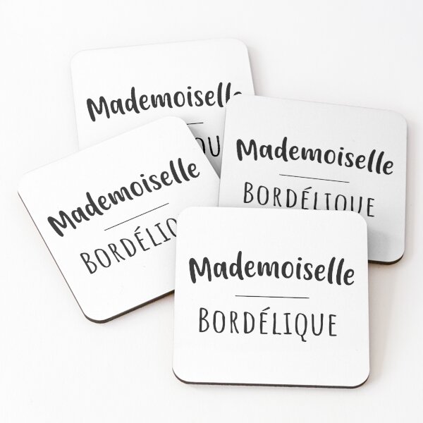 Item preview, Mademoiselle bordélique, humor gift designed and sold by Curlyhaire.