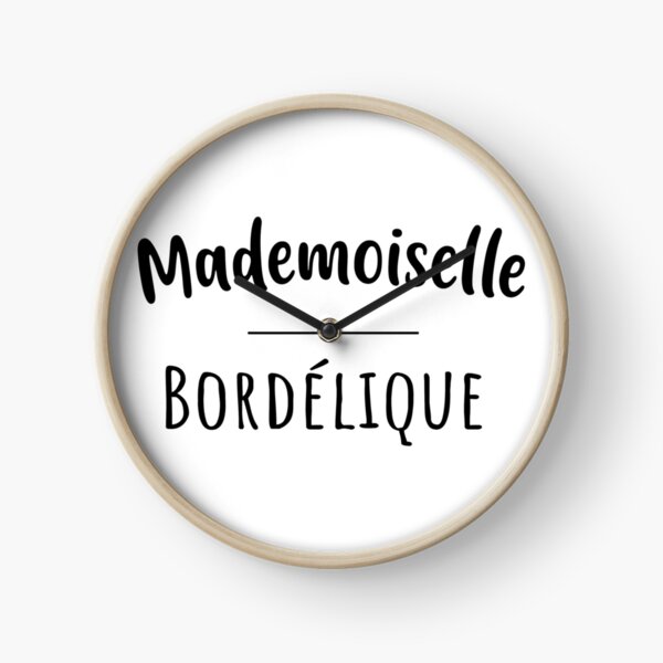 Item preview, Mademoiselle bordélique, humor gift designed and sold by Curlyhaire.