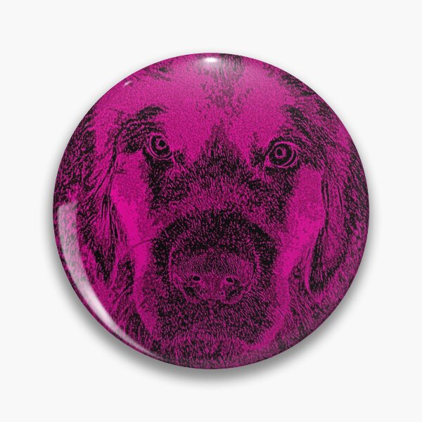 Item preview, Newfoundland dog pink designed and sold by Moonyflower.