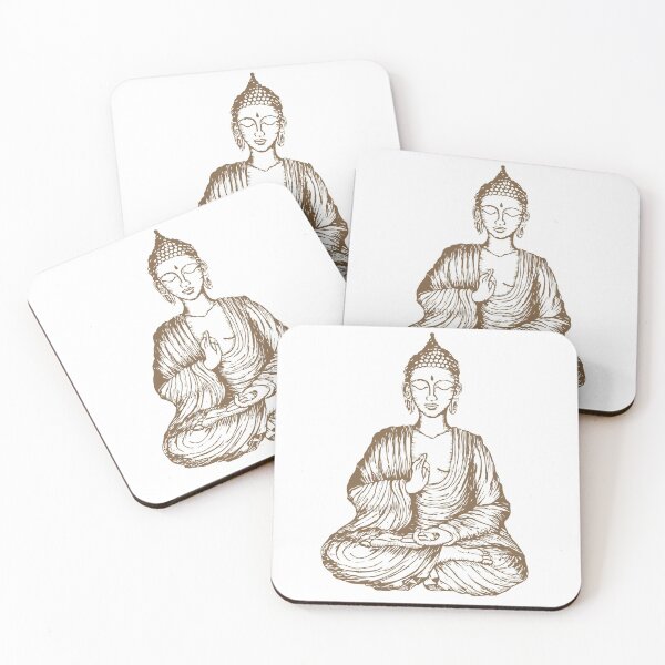 Item preview, Indian Hand Drawn Buddha Art designed and sold by JTS STORE.