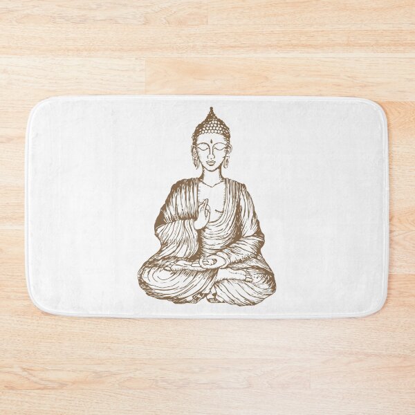 Item preview, Indian Hand Drawn Buddha Art designed and sold by JTS STORE.