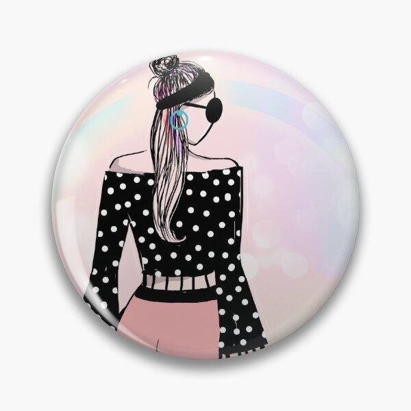 Item preview, Pink Blush Polka designed and sold by tynebobier.
