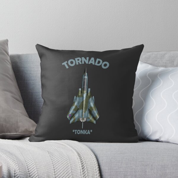 The Tornado Throw Pillow