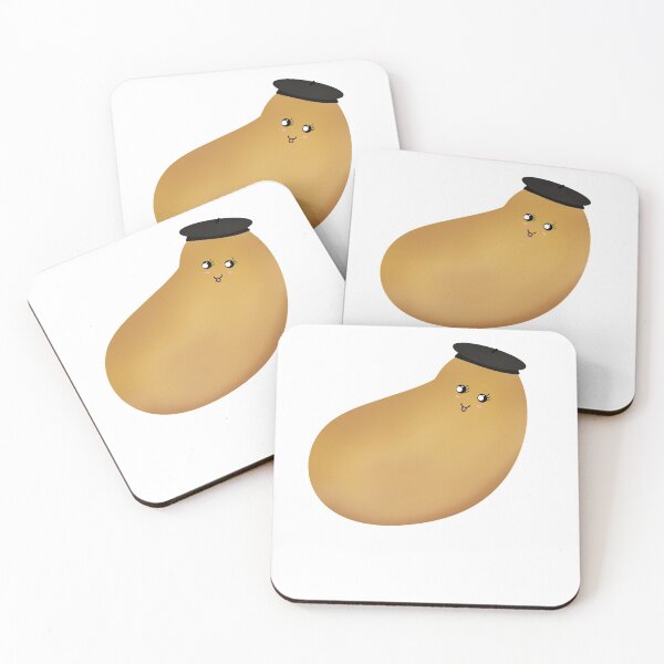 Item preview, Potato with a beret hat designed and sold by FunkyPattern.