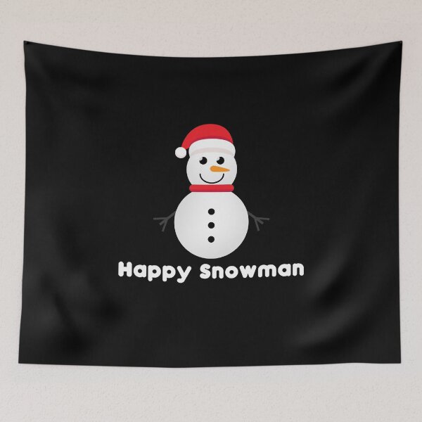 Item preview, Funny Happy Snowman designed and sold by StarsPower.