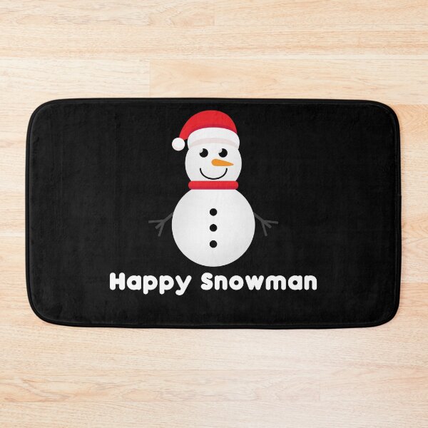 Item preview, Funny Happy Snowman designed and sold by StarsPower.