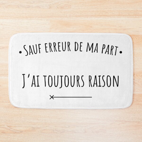 Item preview, Unless I'm mistaken, I'm always right designed and sold by Curlyhaire.