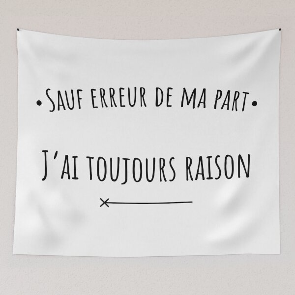 Item preview, Unless I'm mistaken, I'm always right designed and sold by Curlyhaire.