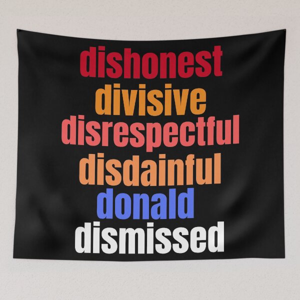 Item preview, Donald, you're dismissed! US Presidential Election 2020 designed and sold by JellyBeenzz.