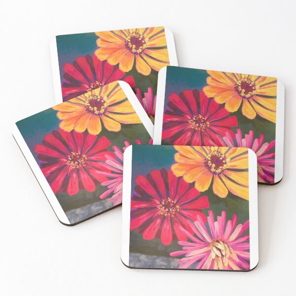 Item preview, Zinnias Flowers Gone Wild designed and sold by Pamela J.  Ayres.